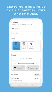 Chargeprice: EV map & prices screenshot 2