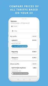 Chargeprice: EV map & prices screenshot 3