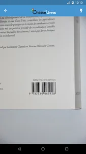Chasse Aux Livres Scan screenshot 1