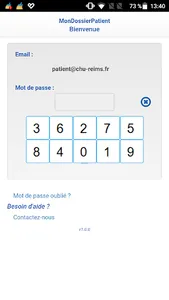 MonDossierPatient - CHU REIMS screenshot 0