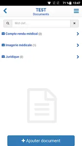 MonDossierPatient - CHU REIMS screenshot 2