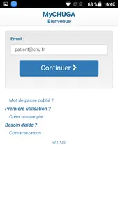 myCHUGA screenshot 1