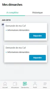 Caf - Mon Compte screenshot 4