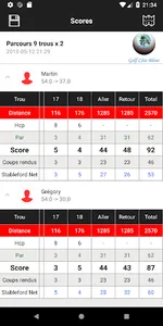 Golf Cote bleue screenshot 1