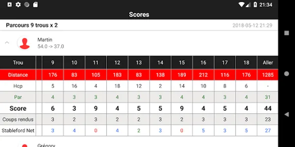 Golf Cote bleue screenshot 2