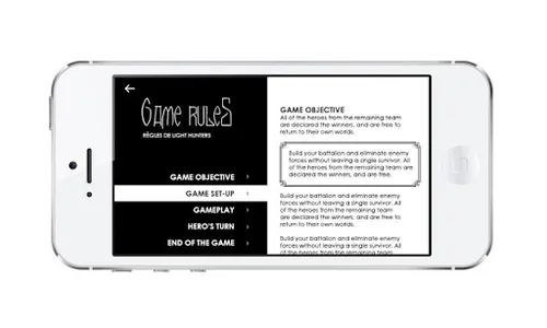 Light Hunters - Game Rules screenshot 2