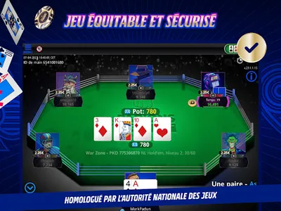 Parions Sport Poker En Ligne screenshot 11