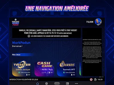 Parions Sport Poker En Ligne screenshot 8