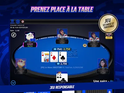 Parions Sport Poker En Ligne screenshot 9