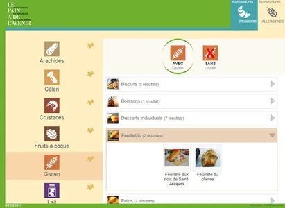 Allerg'Info screenshot 1