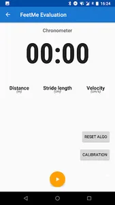 FeetMe Evaluation screenshot 1