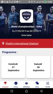 Equipe de France - FFA screenshot 0