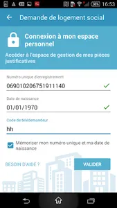 Ma demande de logement social screenshot 1