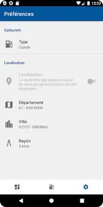 Widget : Où faire le plein ? screenshot 6