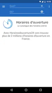 Horaires d'ouverture screenshot 0