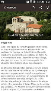 Perched chapels circuit (Var) screenshot 2