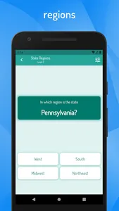 Quiz USA - States and Cities screenshot 3