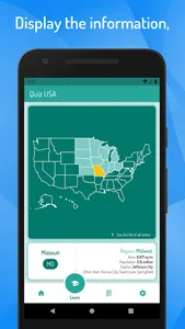 Quiz USA - States and Cities screenshot 5