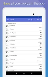 My dictionary - WordTheme screenshot 8