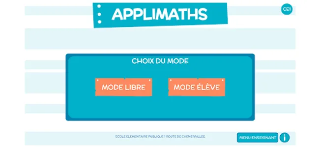 Applimaths CE1 screenshot 0