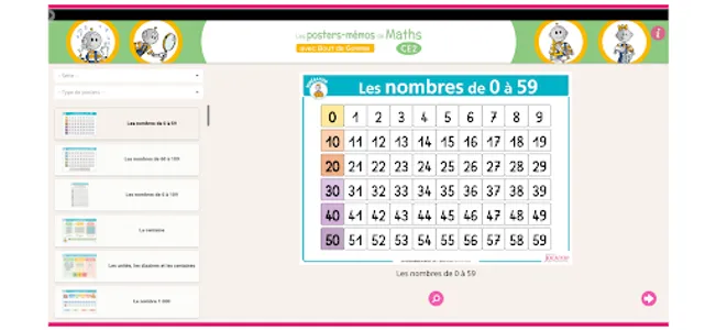 Les posters-mémos de Maths CE2 screenshot 0