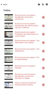 KEIM application pour les pros screenshot 6