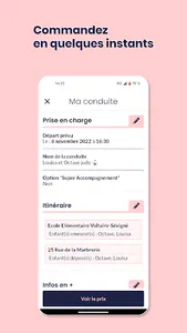 Kidways - chauffeurs enfants screenshot 2