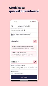Kidways - chauffeurs enfants screenshot 3