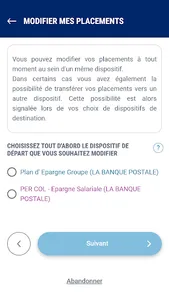 La Banque Postale ERE screenshot 2