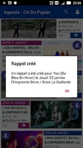 AgendaLeCri screenshot 1