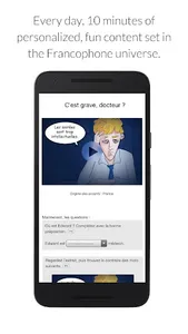 Learn French with Le Monde screenshot 1