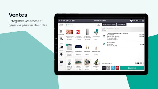 RoverCash v9 - Caisse commerce screenshot 8