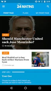 24matins, live news and curren screenshot 0