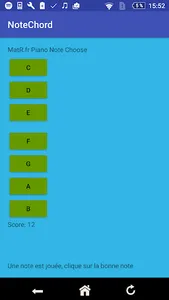Piano Note Choose screenshot 0