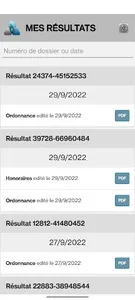 Mes Résultats screenshot 0