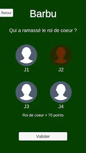 Compteur de points Barbu screenshot 2