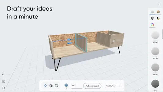 Moblo - 3D furniture modeling screenshot 17