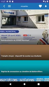 Ballainvilliers Application screenshot 1
