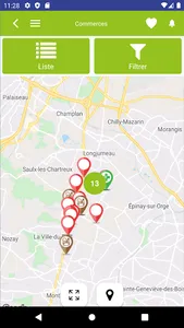 Ballainvilliers Application screenshot 2