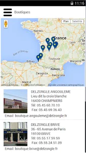 DELZONGLE nos boutiques pour l screenshot 2