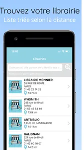 Librairies screenshot 1