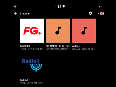 Radioplayer France Automotive screenshot 5