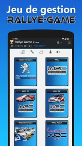 Rallye-Game : Jeu de rallye screenshot 0