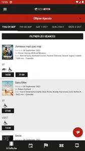 Les cinémas d'Ajaccio screenshot 1