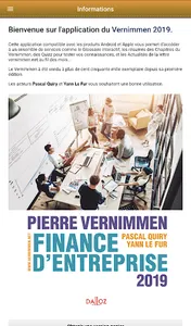 Vernimmen Finance d'Entreprise screenshot 7