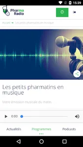 Pharmaradio screenshot 1