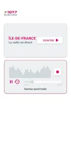 107.7 Ile-de-France screenshot 1