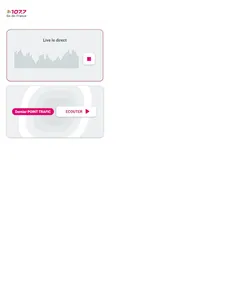 107.7 Ile-de-France screenshot 3