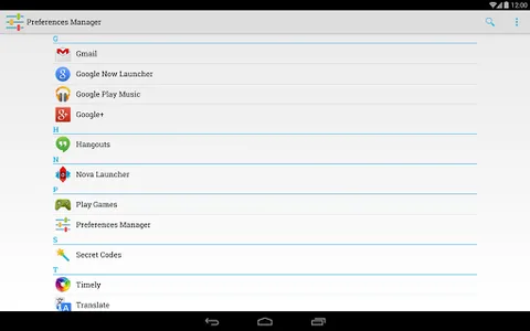 Preferences Manager screenshot 15