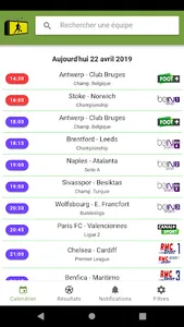 FootToWatch programme TV Foot screenshot 0